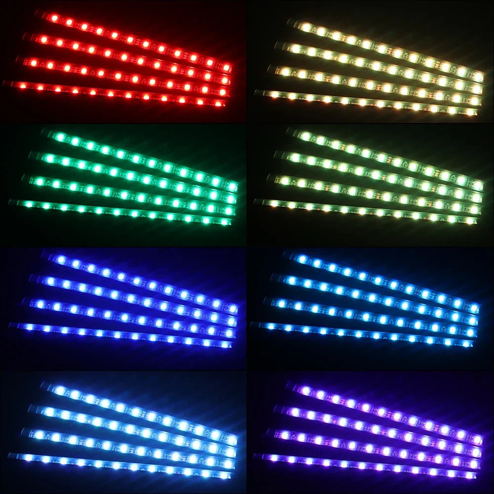 Car Interior RGB Footwell Light Kit