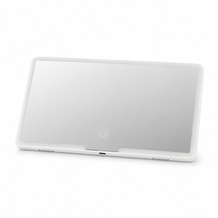 USB-Rechargeable LED Sun Visor Vanity Mirror