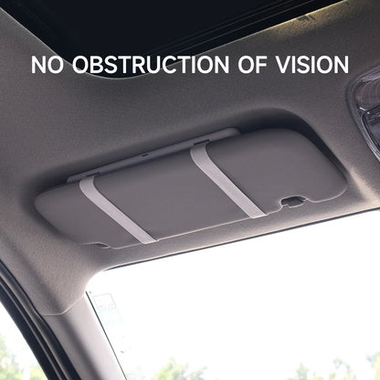 Universal Car Sun Visor Vanity Mirror with LED