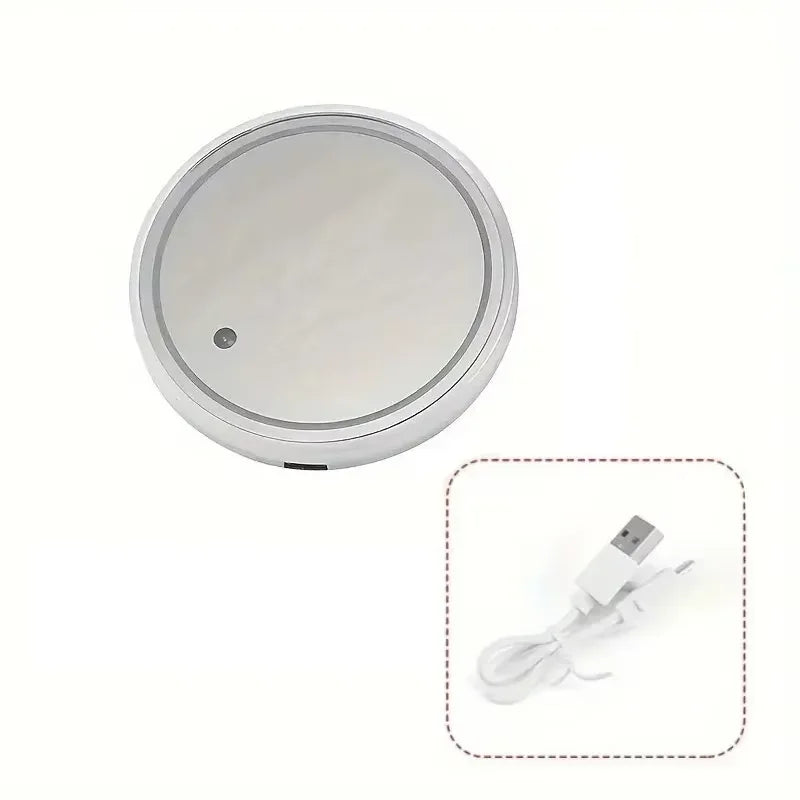 USB-Rechargeable LED Car Cup Holder Coaster - 7 Colors