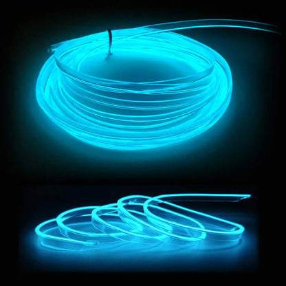 5M LED Car Interior Strip Light – USB Flexible Ambient Neon
