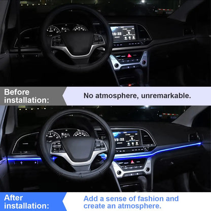 5M LED Car Interior Strip Light – USB Flexible Ambient Neon