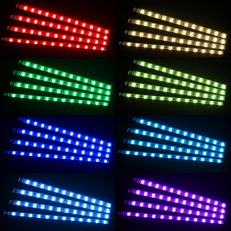 Car Interior RGB Footwell Light Kit.